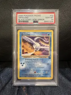 PSA 10 Moltres 21 Articuno 22 Zapdos 23 Sequential WOTC Black Star Pokemon Promo - Image 5