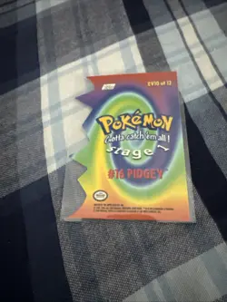 2000 Topps Pokemon TV Animation Series 2 #16 Pidgey Die Cut Card EV10 of 12 - Image 2