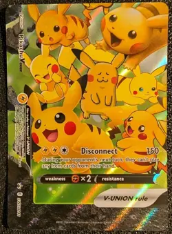 Pokemon TCG Pikachu V-UNION 4-Card Set SWSH139-142 Celebrations Promo NM - Image 2