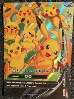 Pokemon TCG Pikachu V-UNION 4-Card Set SWSH139-142 Celebrations Promo NM - Image 4
