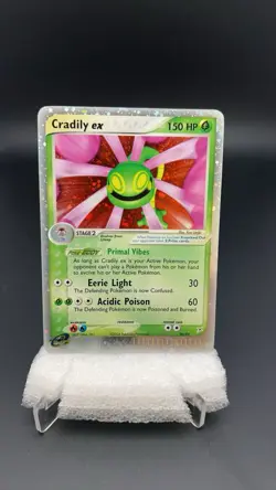 Cradily ex 90/95 EX Team Magma vs. Team Aqua Pokemon Holo Foil Rare HP #17558 T - Image 1