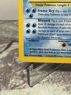 Articuno - Base Set - 2/62 - Holo Rare - Vintage WOTC Pokemon Card (1999) - LP - Image 5