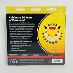 Pokemon TCG Pokemon Day 2026 30th Anniversary Collection Box BNIB Free Postage - Image 2