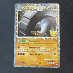 Donphan (Prime) 107/123 Celebrations: Classic Collection Holo Pokemon - Image 1