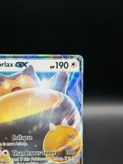 Pokemon Snorlax GX Full Art Promo SM05 Near Mint NM - Image 4