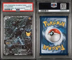 Zekrom Celebrations Classic Collection Full Art 2021 Pokemon TCG PSA 10 - Image 1