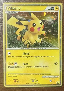 Pokemon TCG Pikachu World PW Collection 2010 Spanish VLP - Image 1