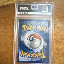 Pokemon Mudkip EX Crystal Guardians Reverse Holo 57/100 2006 PSA 8 Water - Image 2