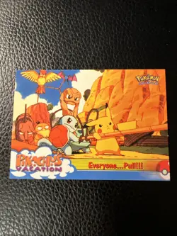 # Pokemon TCG Everyone...Pull!!! Pokemon Topps Pikachu's Vacation 52 Vintage NM - Image 1
