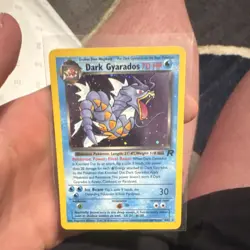 Pokemon TCG Dark Gyarados Team Rocket 8/82 Holo Rare 2000 Wizards 70 HP - Image 1