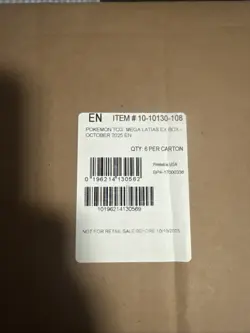Pokemon TCG Mega Latias ex COLLECTION BOX CASE Factory Sealed 6 Boxes - Image 1
