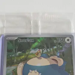 Pokemon 151 ENGLISH - SNORLAX - SEALED - BLACK STAR PROMO HOLO - SVP 051 - Image 3