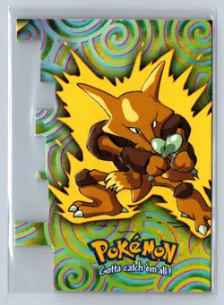 2000 Topps Pokemon Die-Cut Alakazam #EV9 - Image 1