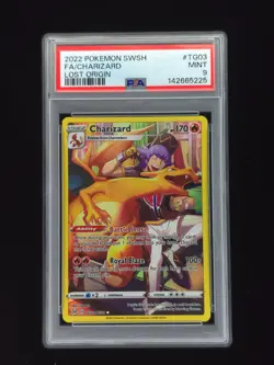 Charizard TG03 Pokemon Lost Origin 2022 PSA 9 🔥🔥🔥 - Image 1