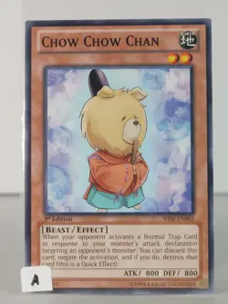 Chow Chow Chan - Shadow Specters SHSP-EN002 - 1st ed - singles - YuGiOH - Image 2