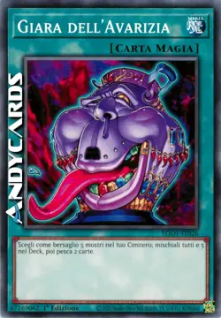 GIARA DELL'AVARIZIA • (Pot Of Avarice) • Comune • EGO1 IT026 • 1Ed • Yugioh! - Image 1
