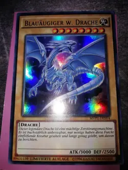 Yu-Gi-Oh! MVP1-DE055 Blauaugiger W. Drache Ultra Rare 1. Aufl Near Mint + / Mint - Image 1