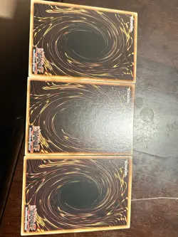 Yu-Gi-Oh! 3x The Fallen & The Virtuous Playset CH01-EN019 Ultra Rare 1st Ed NM - Image 2