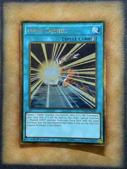 Yugioh Mask Change PGL3-EN083 Gold Rare 1st Ed MP - Image 1