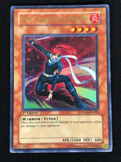 Yugioh Rose Warrior of Revenge CSOC-EN000 1st Ultra (LP) - Image 1