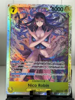 Nico Robin - EB03-055 - Super Rare - One Piece - English - Image 1