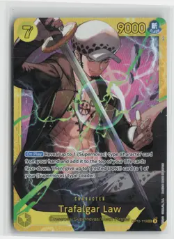 Trafalgar Law - Reprint OP10-119 One Piece PRB02 The Best- Vol. 2 SEC NM English - Image 1
