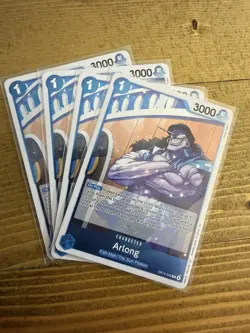 One Piece - Arlong Foil OP14-042 Playset (x4) - The Azure Sea's Seven NM - Image 1