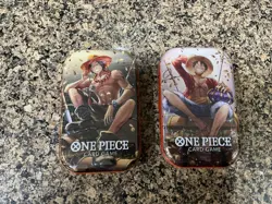 One Piece Tin Pack Set Vol 2 Factory Sealed 2 TIN LOT - Image 1
