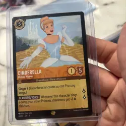 Disney Lorcana 4/204 - Cinderella Melody Weaver - Legendary - Image 1