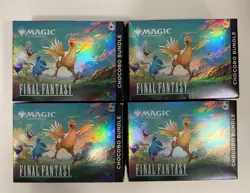 4x Magic The Gathering Final Fantasy Chocobo Bundle IN HAND MTG - Image 1