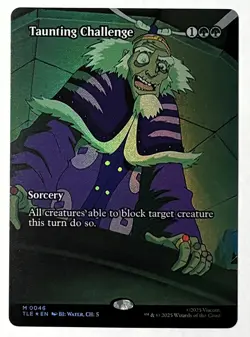 Taunting Challenge - MTG ATLA Eternal (TLE 046) - Borderless FOIL - Image 1