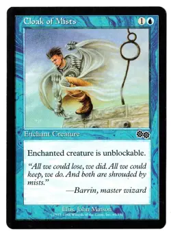 Cloak Of Mists - Urza's Saga MTG Blue - Image 1