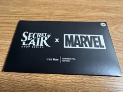 Secret Lair - Marvel's Iron Man - Rainbow Foil Edition (Sealed) MTG - Image 1