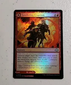 Sundering Eruption Modern Horizons 3 Foil MTG - Image 1
