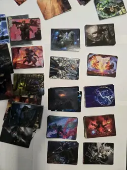 Lot of 120 Art Series Magic: The Gathering MTG Cards some Stamped - Image 2