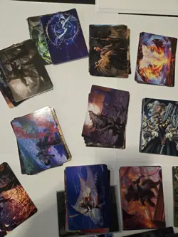 Lot of 120 Art Series Magic: The Gathering MTG Cards some Stamped - Image 3