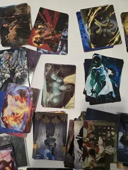Lot of 120 Art Series Magic: The Gathering MTG Cards some Stamped - Image 4