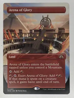 Arena of Glory (Borderless) R Modern Horizons 3 351 NM - Image 1
