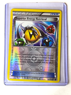Superior Energy Retrieval [Reverse Holo] #103 Pokemon Plasma Freeze NM - Image 1
