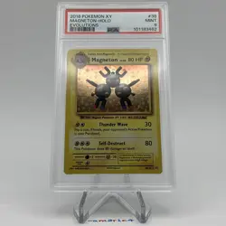 PSA 9 MINT 2016 POKEMON XY EVOLUTIONS #38 MAGNETON-HOLO - Image 2