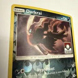 Darkrai - 87/147 - League Promo Pokemon Sun & Moon Burning Shadows MP - Image 2