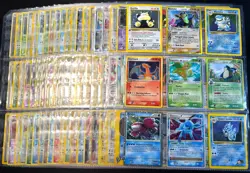 Lot of 180 ALL HOLO Vintage Pokemon Card Binder Collection - Image 1