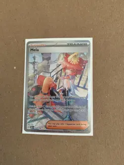 Mela 254/182 SV04 Paradox Rift Trainer Pokemon TCG Special Illustration Rar - Image 1