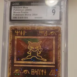 Pokemon - Ancient Mew - Movie Promo - Holo - CGC Mint 9 - Pokemon TCG - Image 1