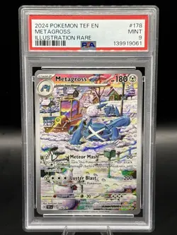 Pokemon TCG - Metagross - 178/162 - Temporal Forces - Illustration Rare - PSA 9 - Image 1