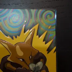 Pokemon Topps Series 2 Die Cut #65 Alakazam EV9 - Image 2