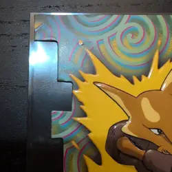 Pokemon Topps Series 2 Die Cut #65 Alakazam EV9 - Image 3