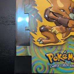 Pokemon Topps Series 2 Die Cut #65 Alakazam EV9 - Image 4