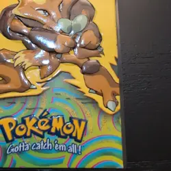 Pokemon Topps Series 2 Die Cut #65 Alakazam EV9 - Image 5