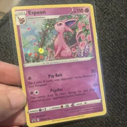 Pokemon SWSH Promo Espeon SWSH174 Cosmos Holo Psychic 2021 TCG Card English - Image 1